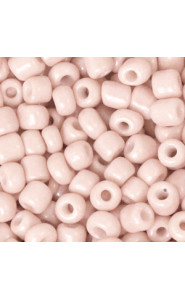 Seed beads 6/0 (4mm) Dusty pink
